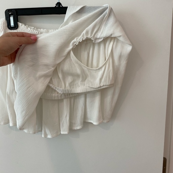 Show me your mumu white strapless top - Picture 3 of 4